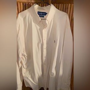Ralph Lauren XL White Shirt Oxford